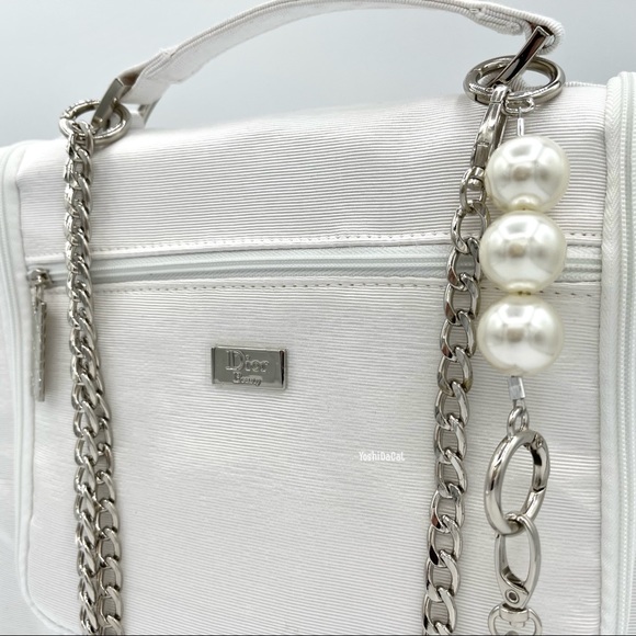 🆕 Dior Beauty Large Cosmetic Case to Crossbody / Shoulder Bag Purse New Handbag - Picture 2 of 16